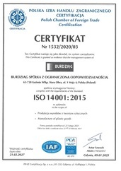 BURDZIĄG SP. Z O.O. ISO 14001